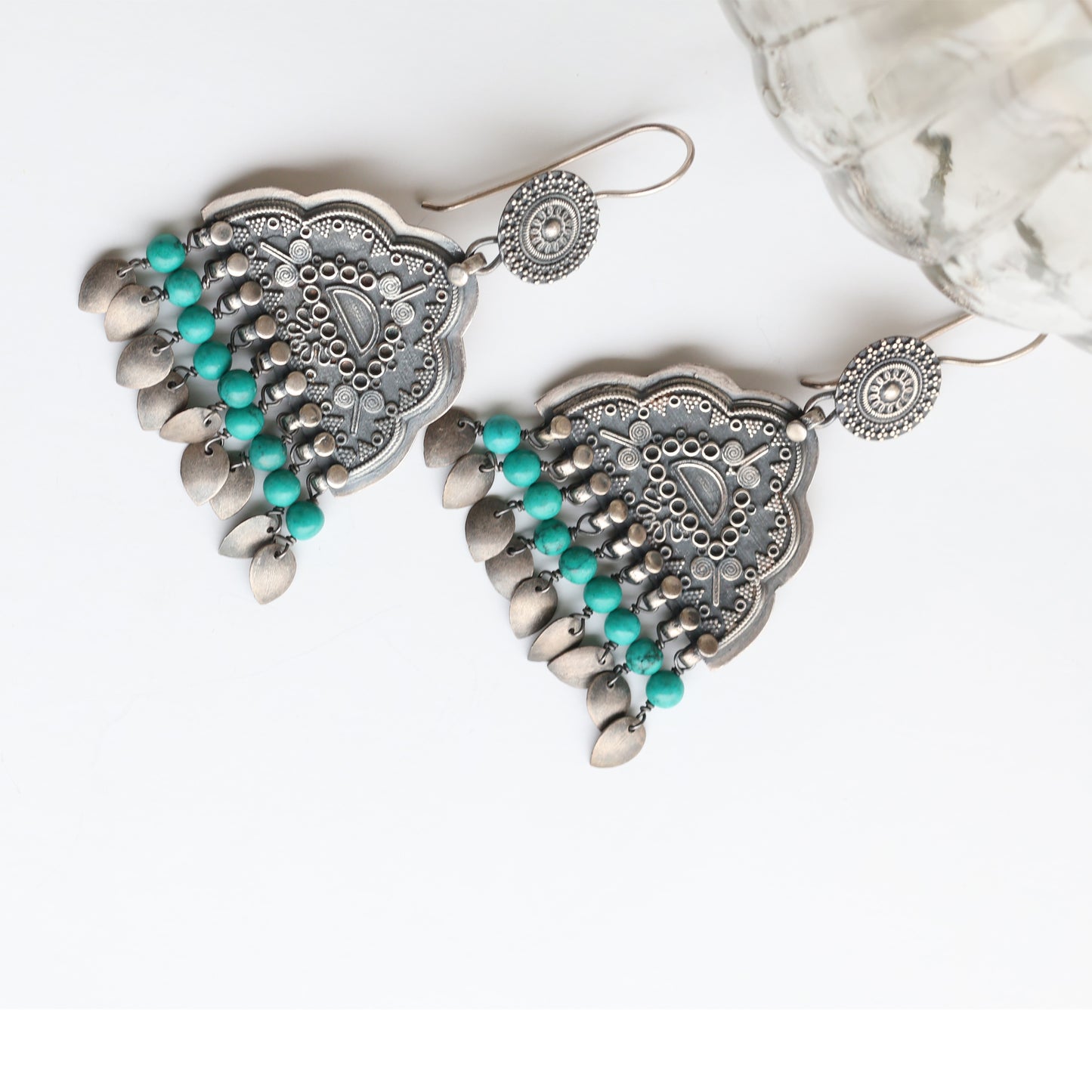 Traditional Silver Earring