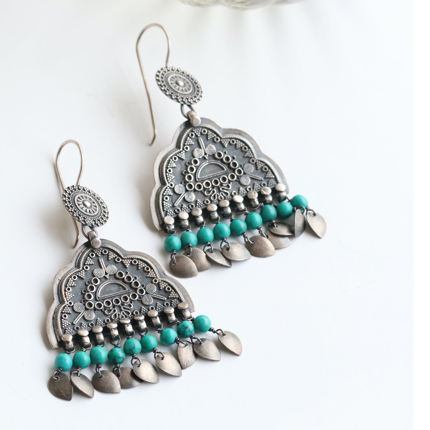 Traditional Silver Earring