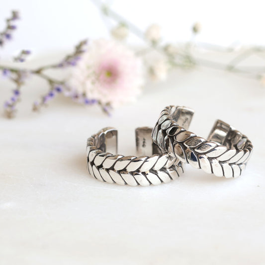 Braided Toe Ring