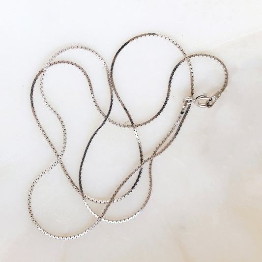 Delicate Silver Chain