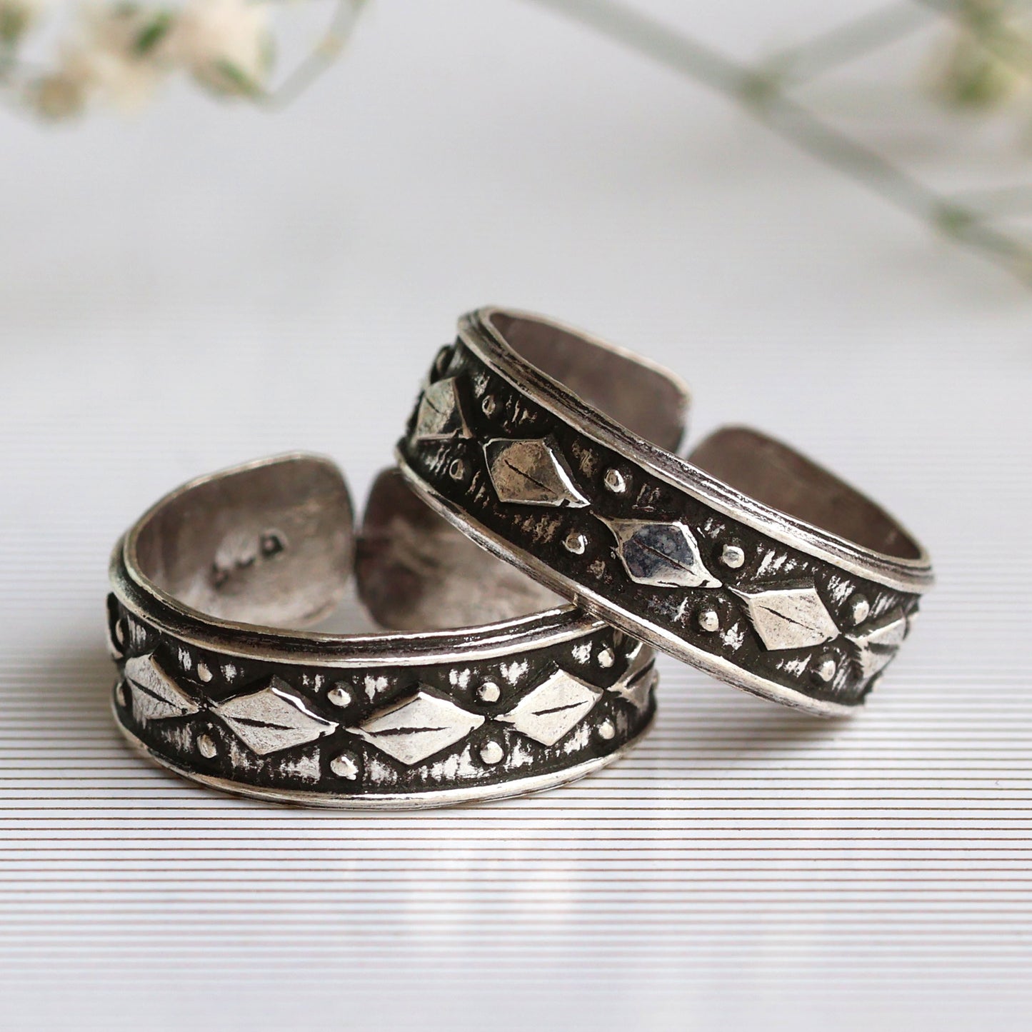 Quad Design Toe Ring