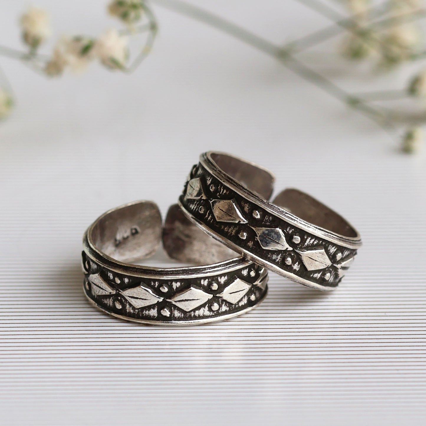 Quad Design Toe Ring